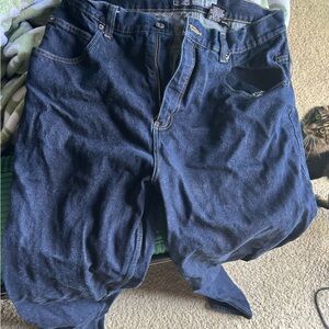 Anchor Blue Denim Jeans with Big Baggy Fit